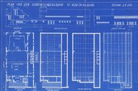Bouwtekening &#039;Vereenigingsgebouw&#039;